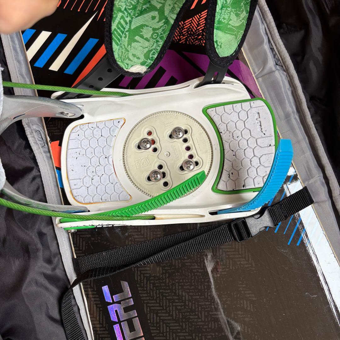 FLOWスノーボード159cm 【ビンディング、ケース】