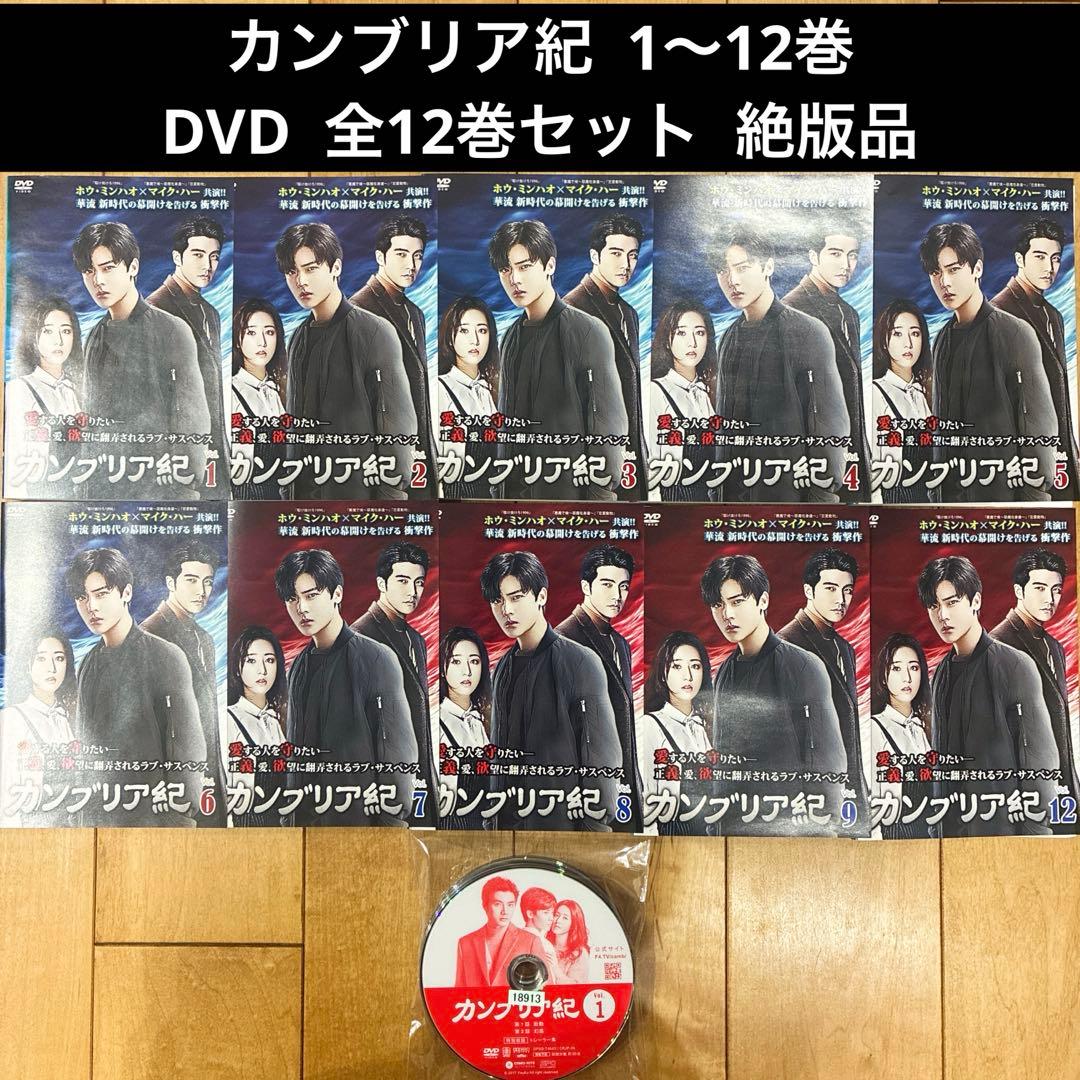 カンブリア紀　全12巻セット　完結　DVD　中国ドラマ　絶版品　廃盤品　プレミア