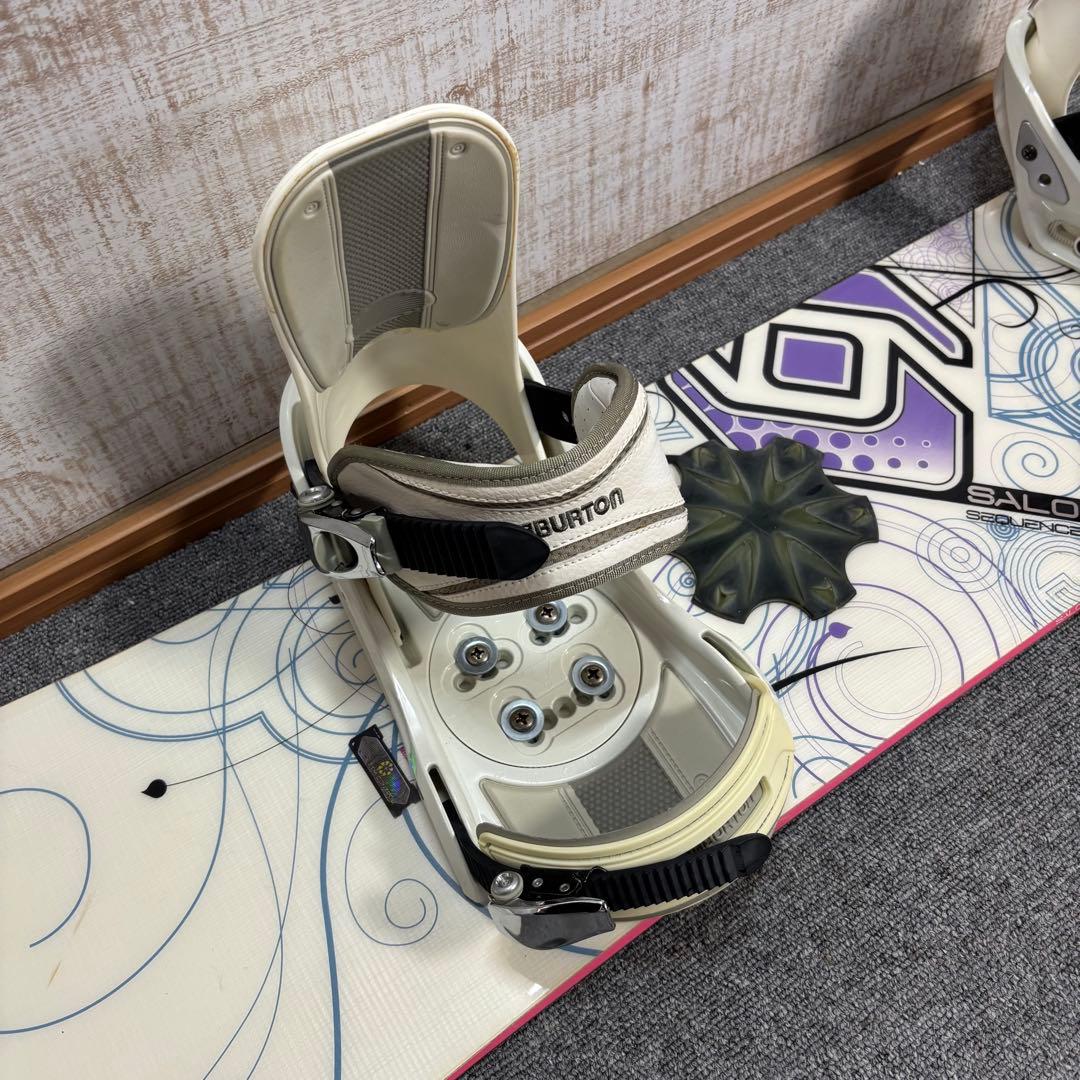 【送料無料】SALOMON スノーボードセットブーツ240ケース付き