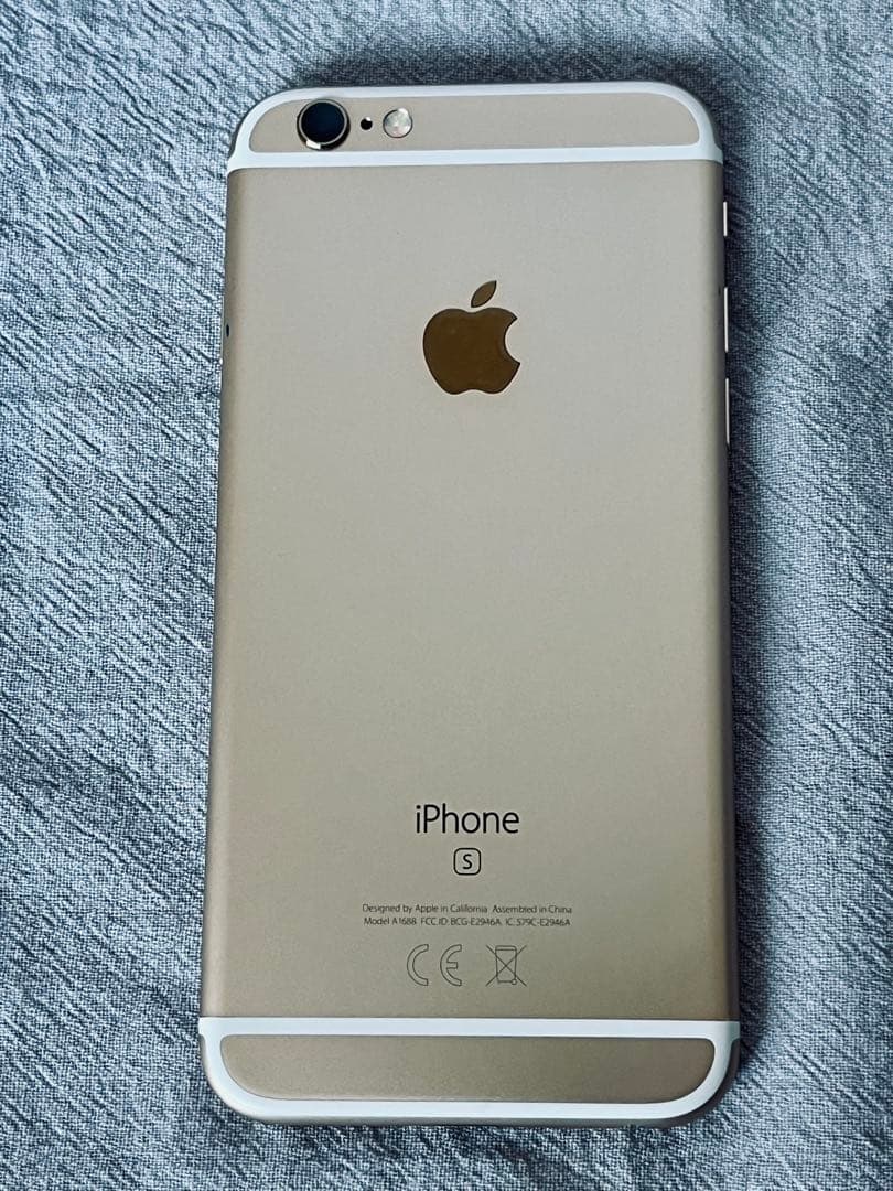 Apple iPhone6s 32GB ゴールドSIMフリー バッテリー100%