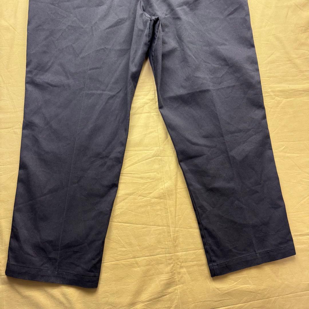 dickies チビタグ　USA製　874 ダークブラウン　W42 L29