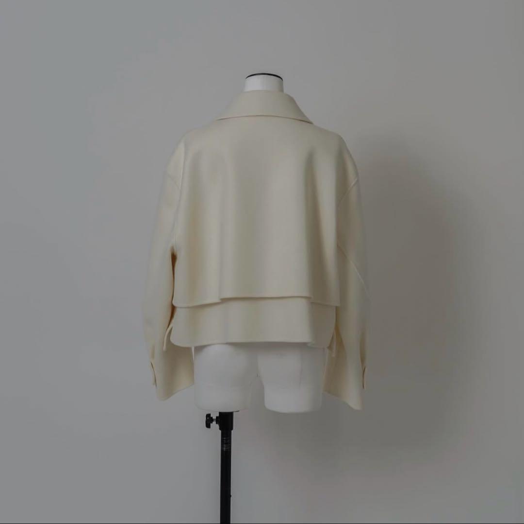 LOHEN ショートトレンチリバーコート　伊勢丹新宿限定ライトグレー