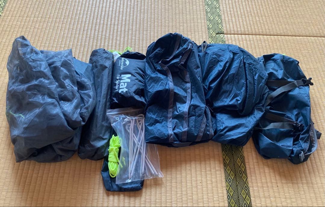 ネイチャーハイク　ソロテント　超軽量　ネイビー