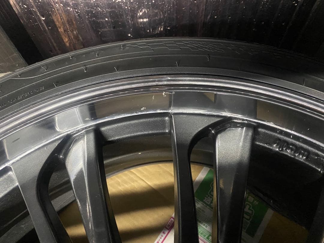 ① ken.kenレオニス　19、20ガンメタホイール　バリ山＋新品タイヤ