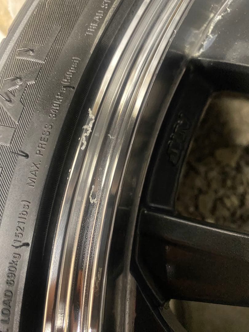 ① ken.kenレオニス　19、20ガンメタホイール　バリ山＋新品タイヤ