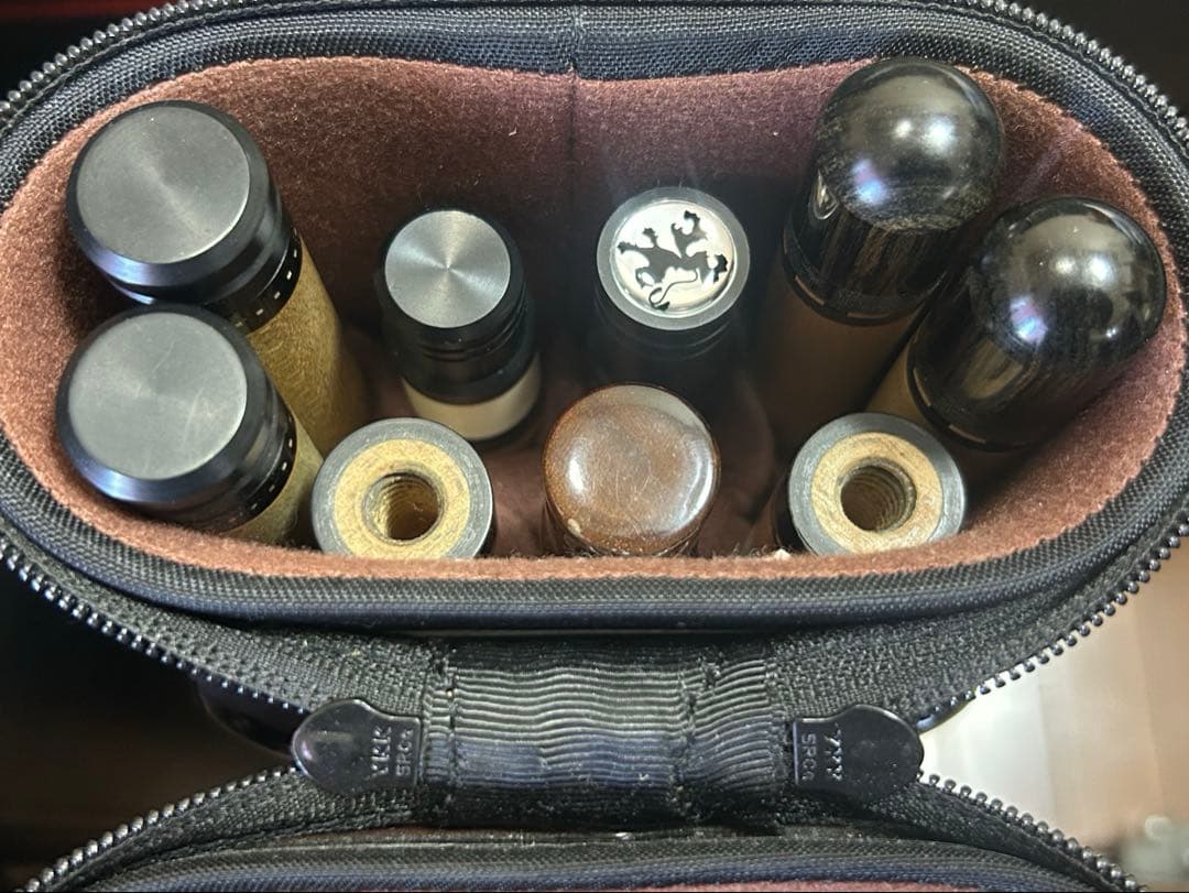 3B6S JB（ジョン・バートン）ナイロン ツイード調/ ダークブラウン