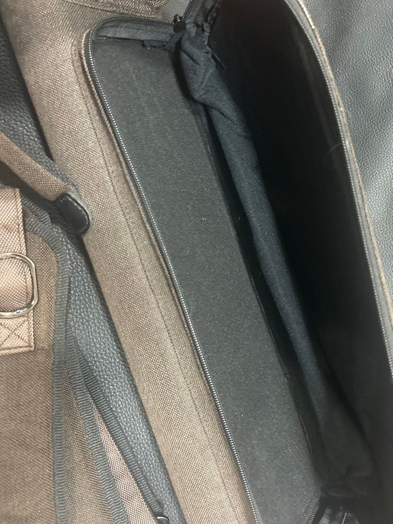 3B6S JB（ジョン・バートン）ナイロン ツイード調/ ダークブラウン