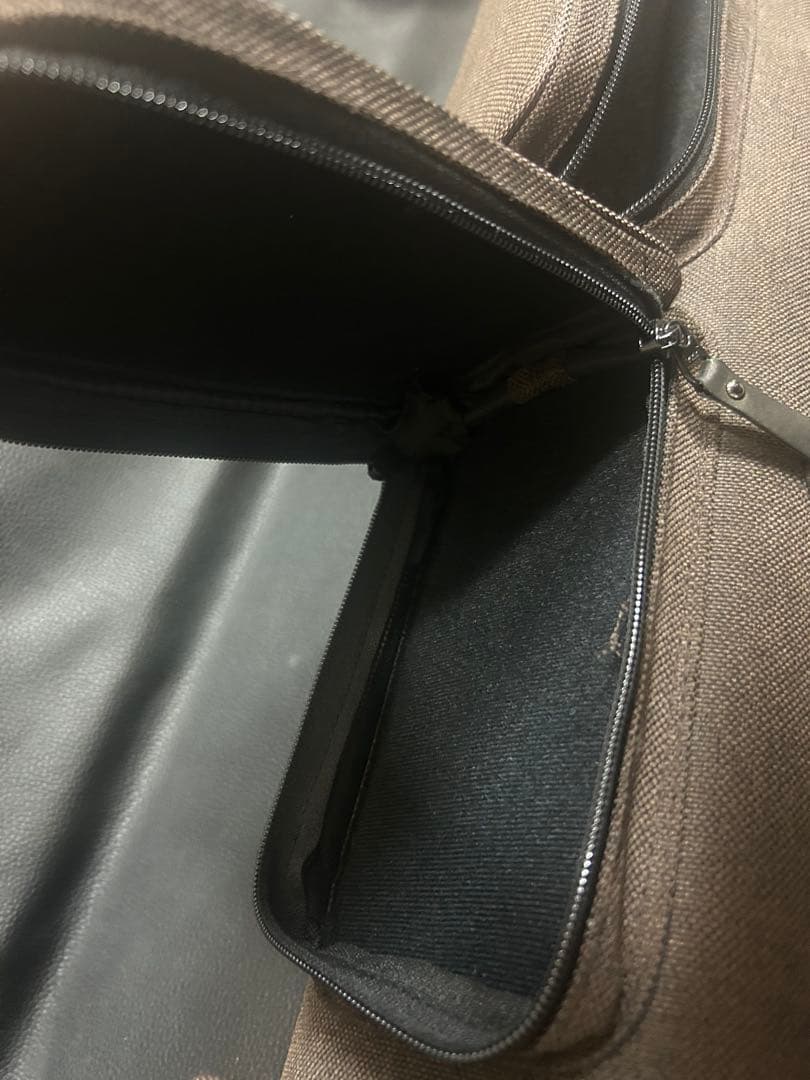 3B6S JB（ジョン・バートン）ナイロン ツイード調/ ダークブラウン