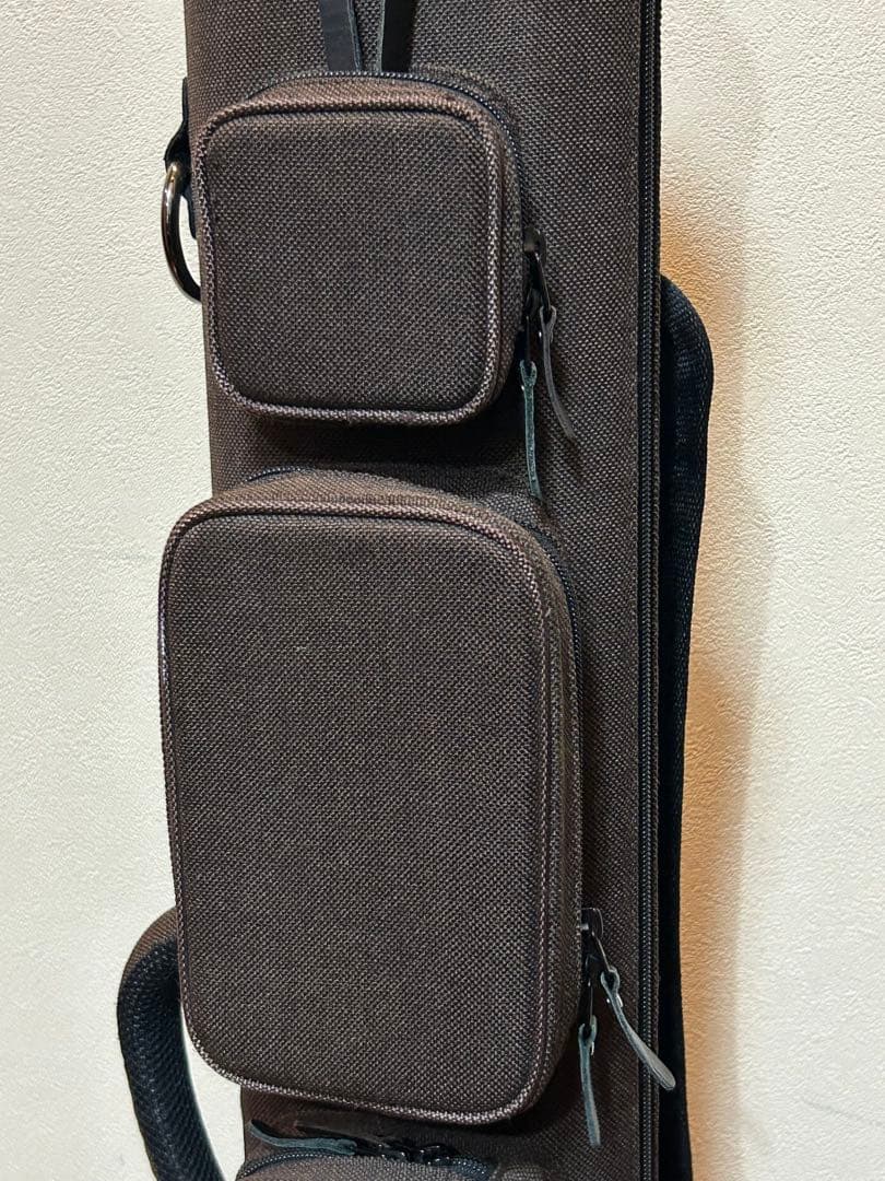 3B6S JB（ジョン・バートン）ナイロン ツイード調/ ダークブラウン