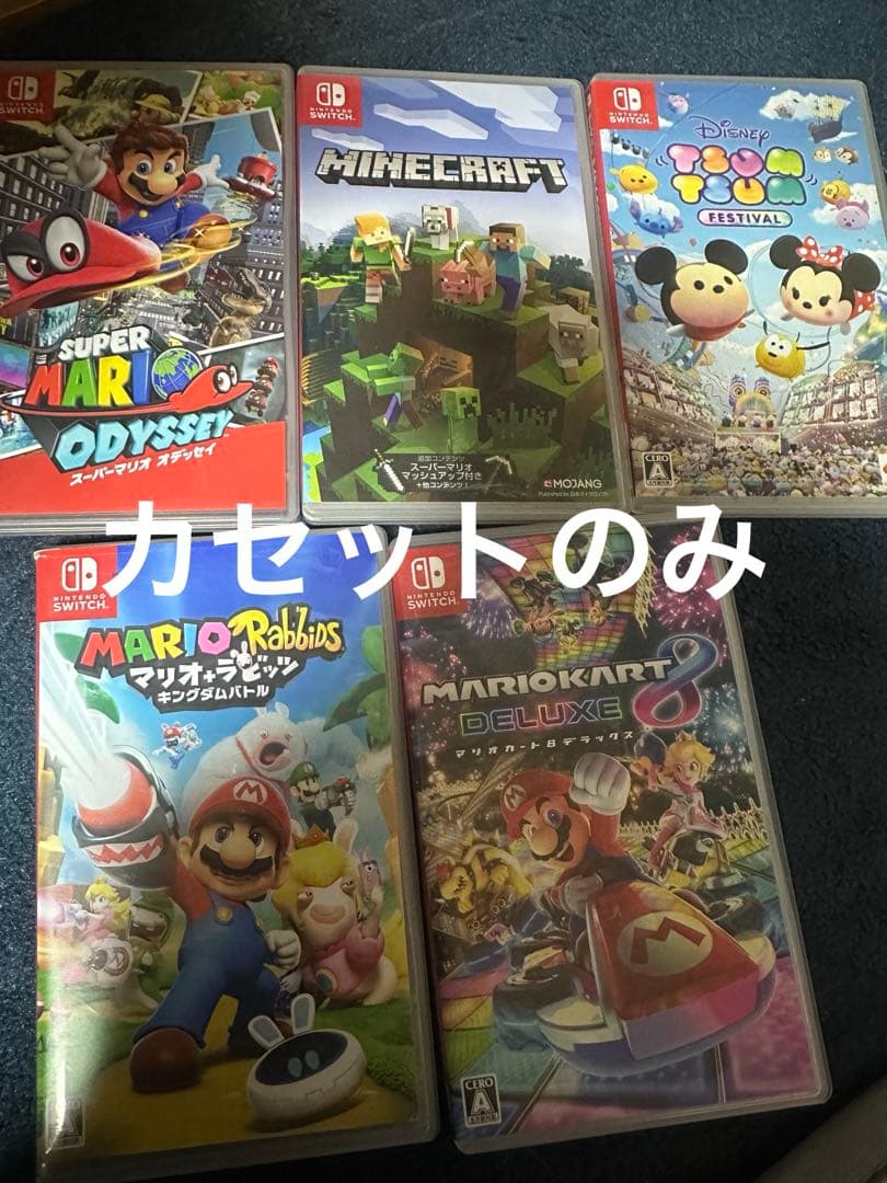Nintendo Switch ゲームソフト カセットのみ