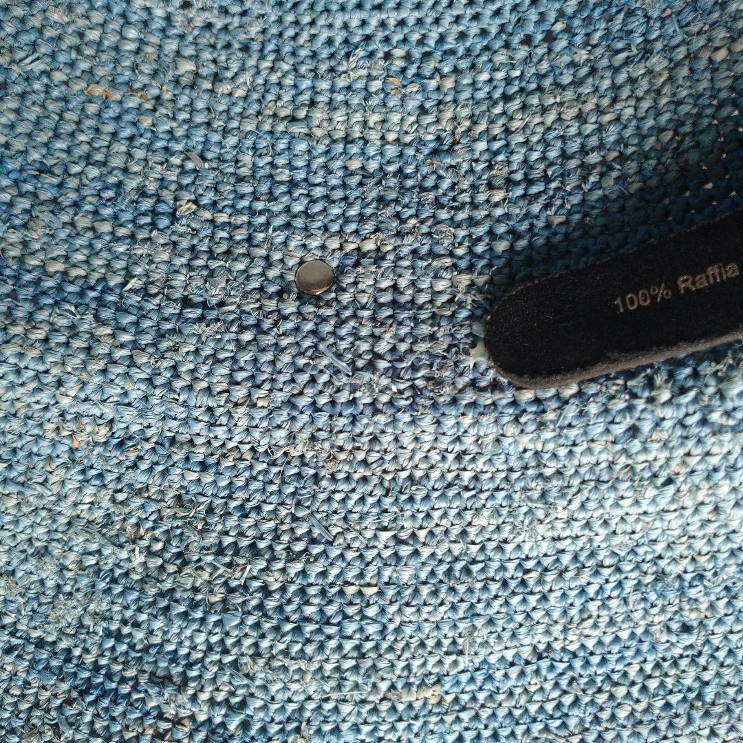 ヘレンカミンスキー プロヴァンス10 ラフィア ハツト 帽子 ブルー