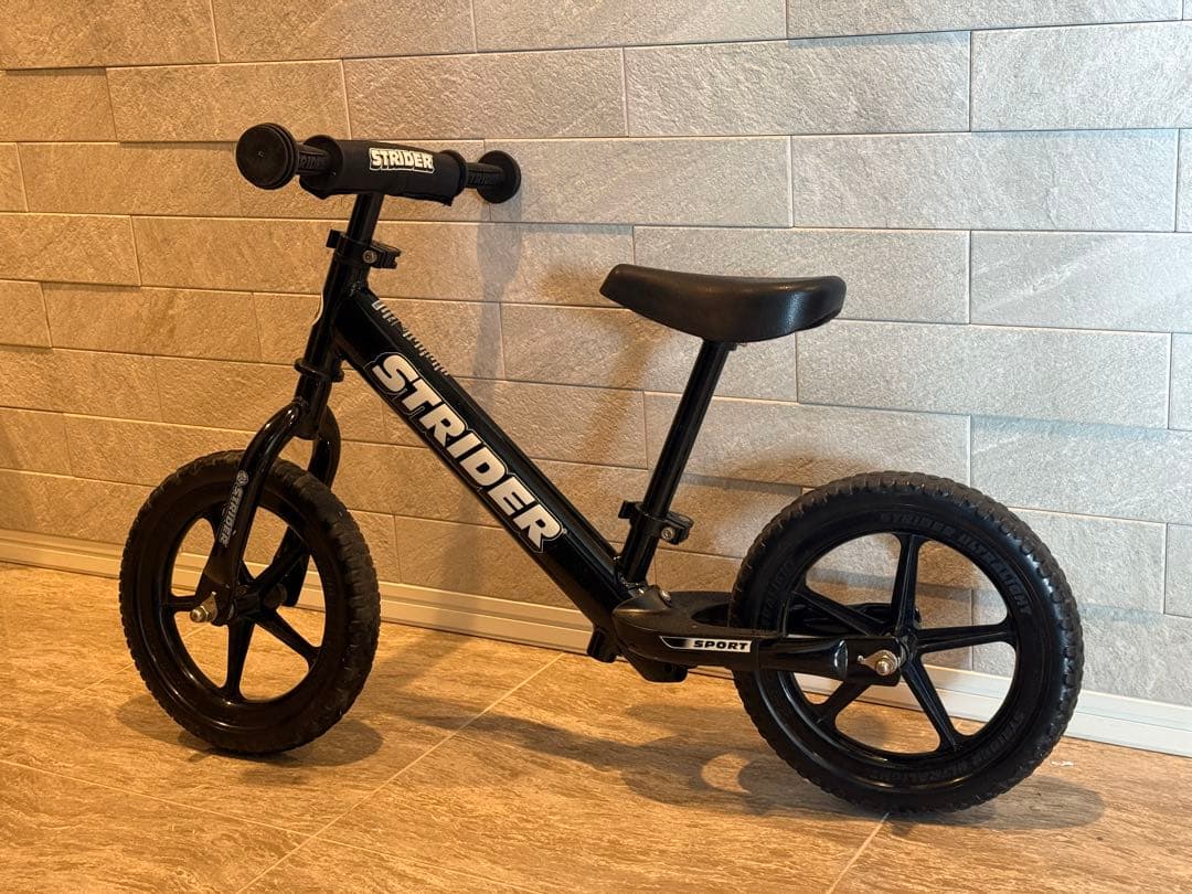 STRIDER バランスバイク 12インチ ブラック 美品