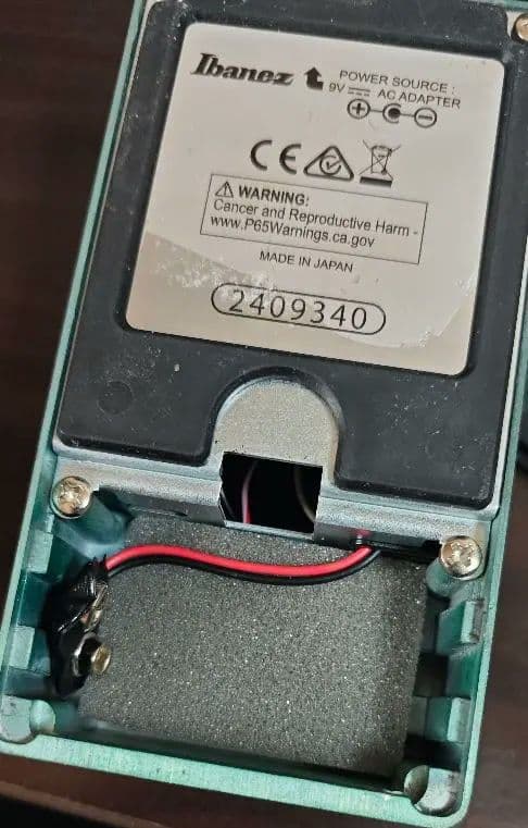 トシナIbanez TS9B Tube Screamer Bass