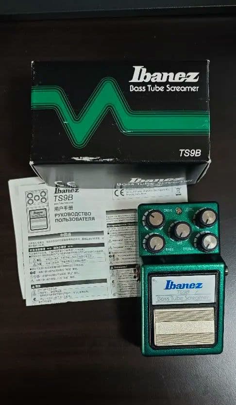 トシナIbanez TS9B Tube Screamer Bass