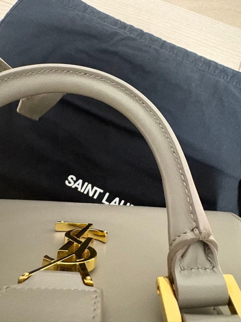 SAINT LAURENTベイビー カバス2way ハンド ショルダー バッグ