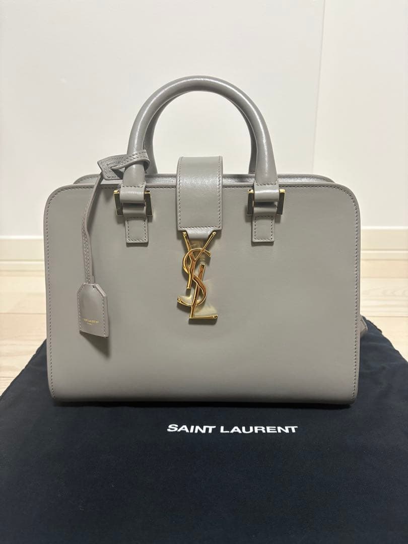 SAINT LAURENTベイビー カバス2way ハンド ショルダー バッグ
