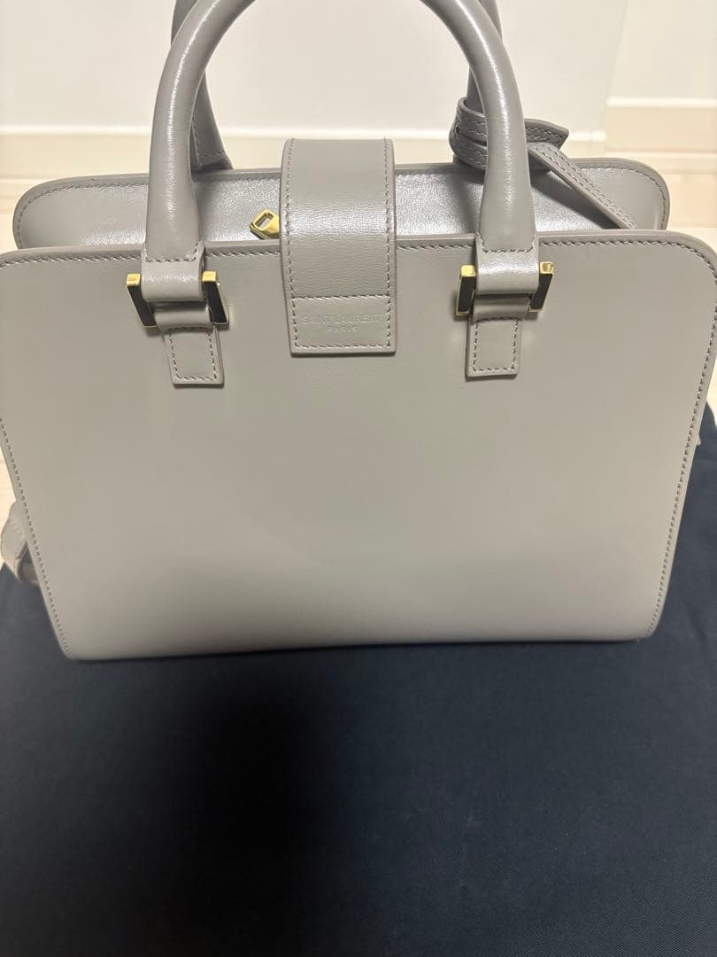 SAINT LAURENTベイビー カバス2way ハンド ショルダー バッグ