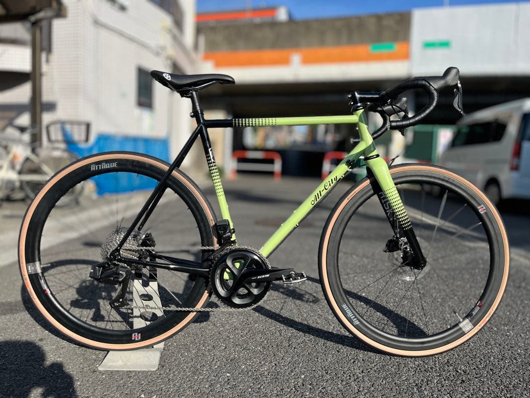 attaque アタッキーc451-RD 完組ホイール カーボン45mm