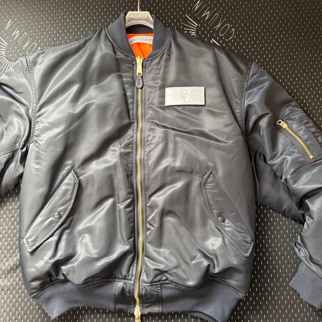 店舗限定 カウラム Nylon Twill Flight Jacket MA-1