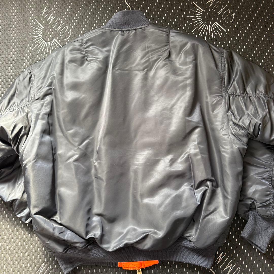 店舗限定 カウラム Nylon Twill Flight Jacket MA-1