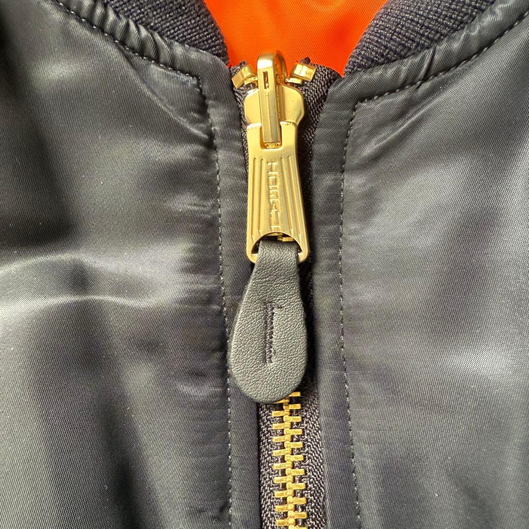 店舗限定 カウラム Nylon Twill Flight Jacket MA-1