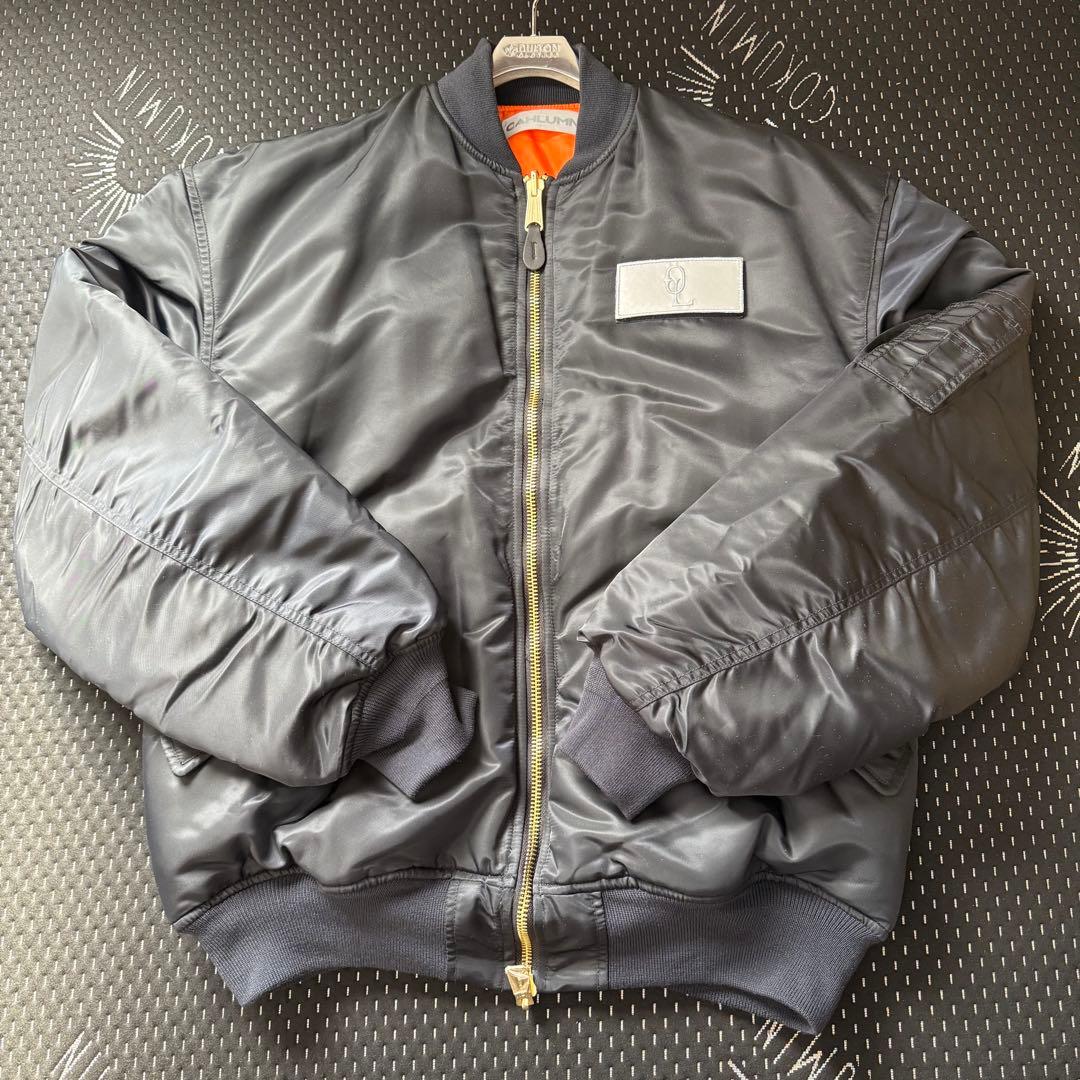 店舗限定 カウラム Nylon Twill Flight Jacket MA-1