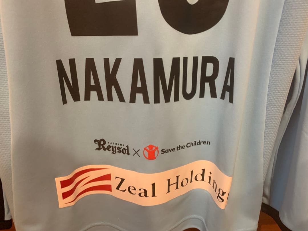 中村航輔 柏レイソルGKユニフォーム直筆サイン入り