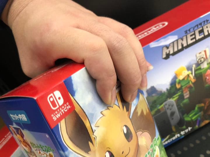 Switch マイクラ 本体セット(イーブイ+マリオUデラックス付き)