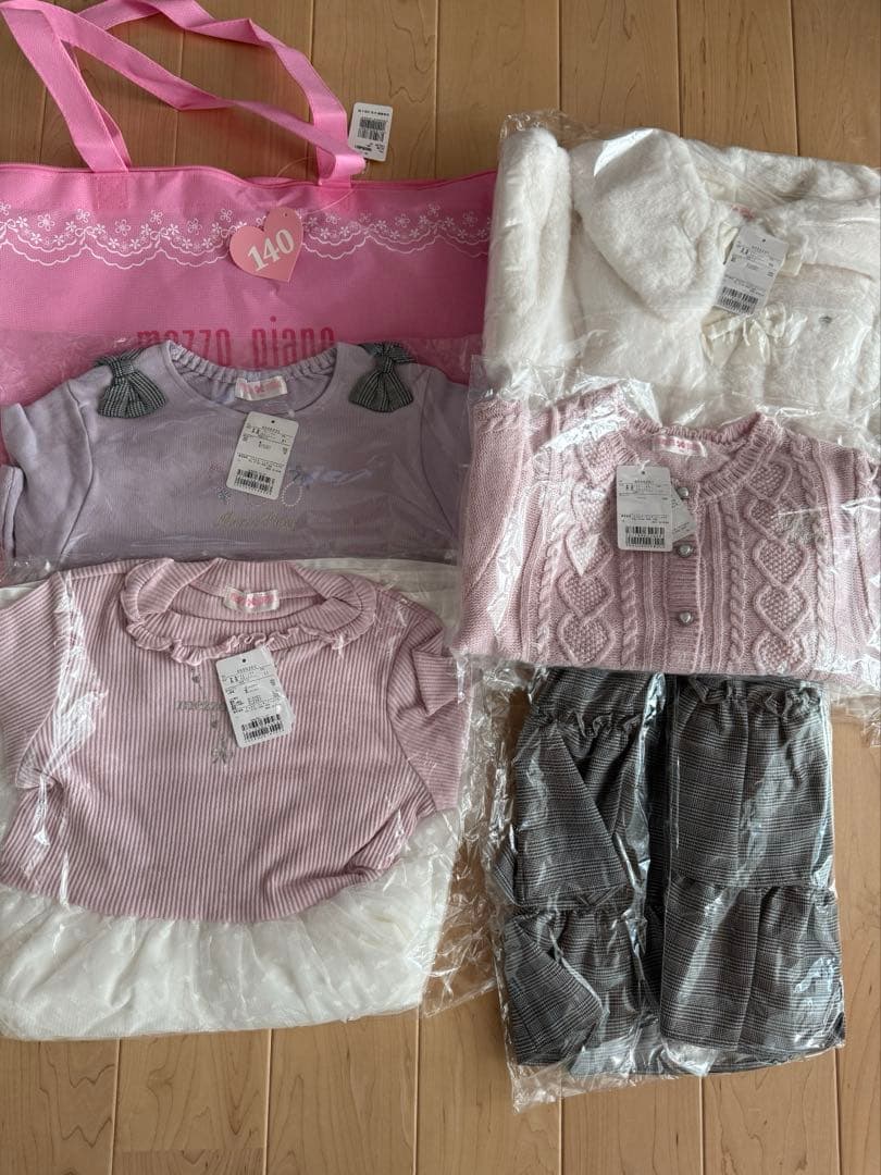 メゾピアノ　2026 福袋　サイズ140 Aセット