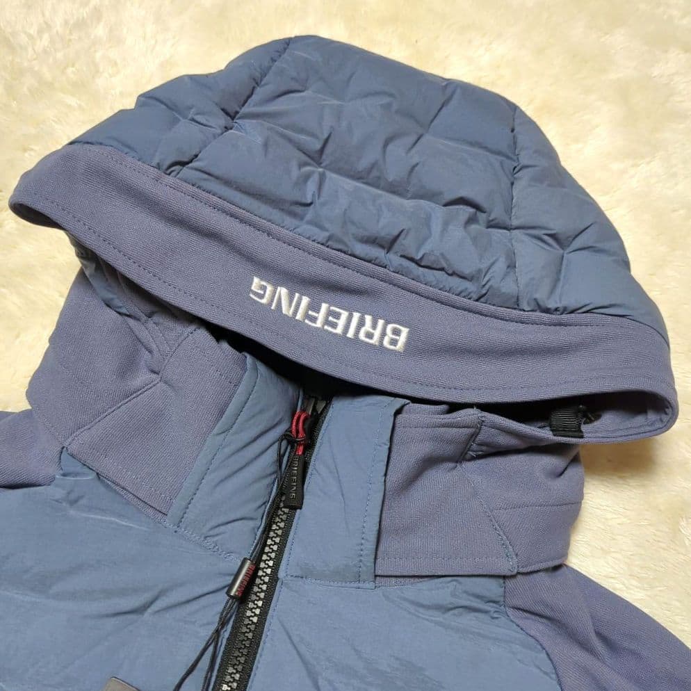 メンズウェア BRIEFING MENS HYBRID DOWN PARKA M