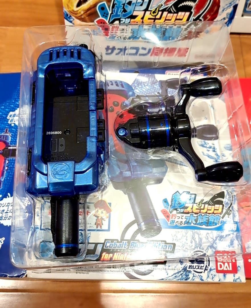Switch ソフト 釣りスピリッツ 釣って遊べる水族館 & サオコン ２個