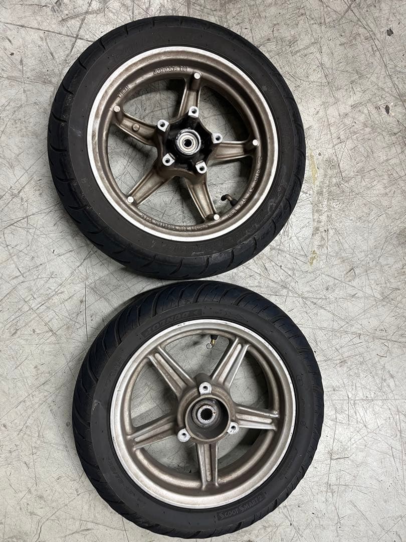 シグナス　SEA5J 前後ホイールセット