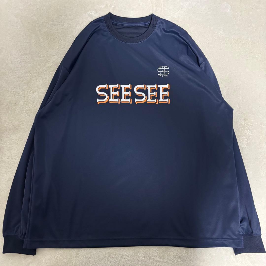 seesee game l/s tee ゲームシャツ L