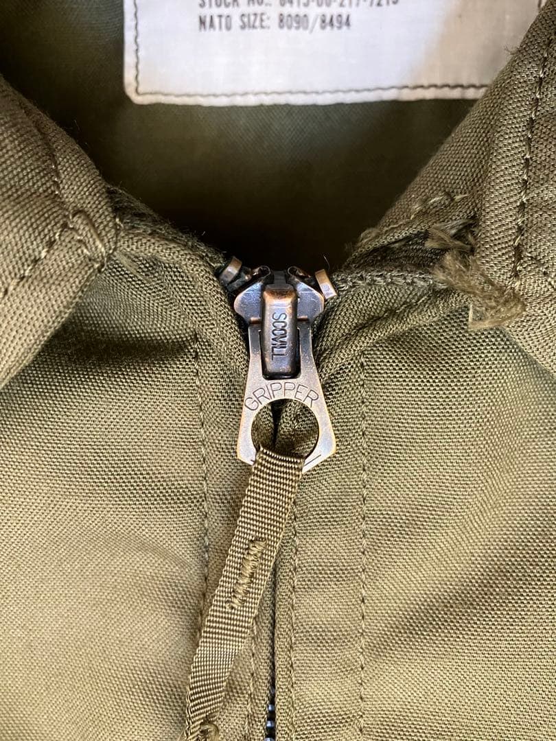70s U.S.ARMY ヘリクルージャケット SMALL-LONG