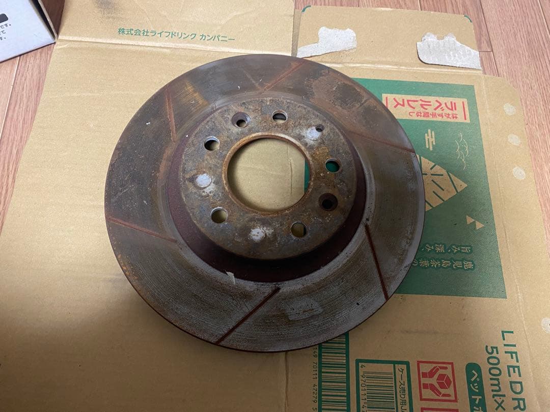 友光ディクセル　スリット入りブレーキローター　ncロードスター用フロント