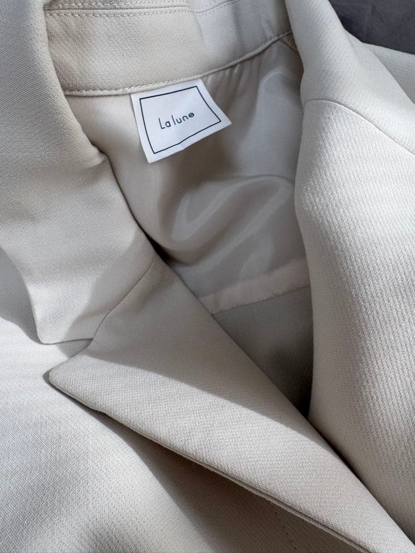 Lalune ノースリーブトレンチワンピース