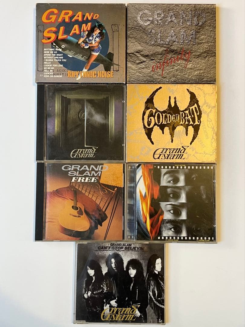 【CD／レアセット】GRAND SLAM アルバムシングル7点セット