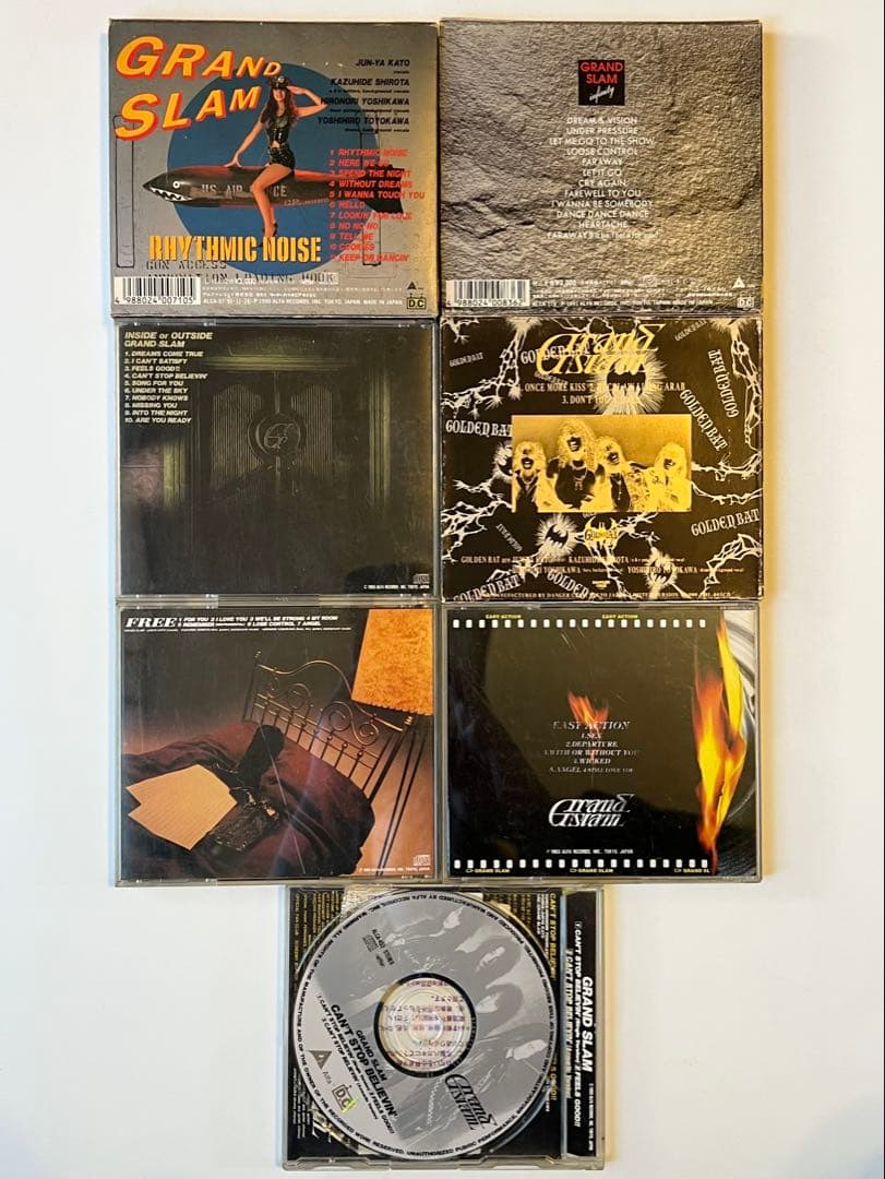 【CD／レアセット】GRAND SLAM アルバムシングル7点セット