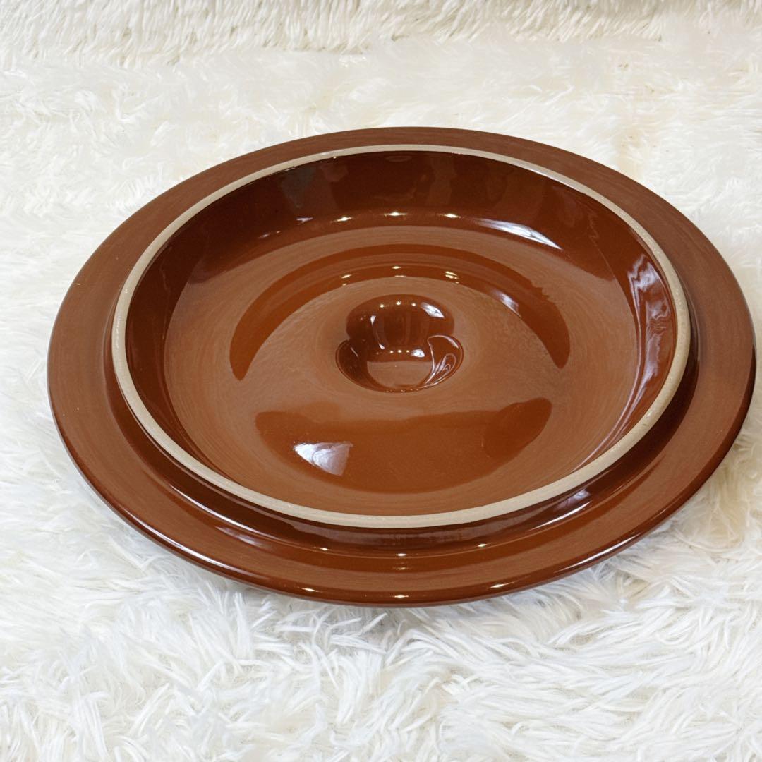 【美品】常滑焼 久松窯 　丸壺 蓋付き 10号