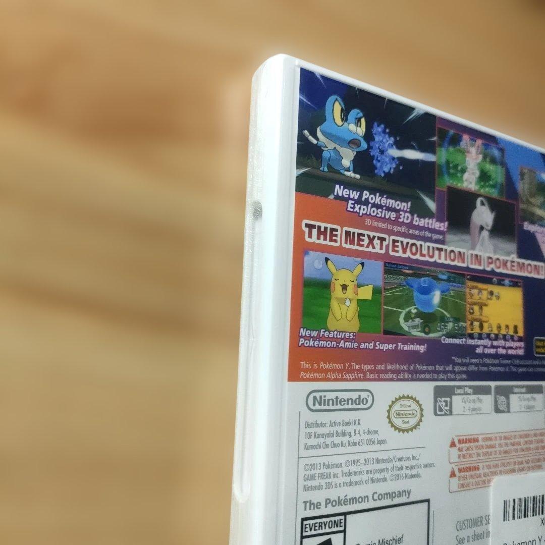 【新品未開封、北米版、正規品】ポケットモンスターＹ（ニンテンドー3DS）