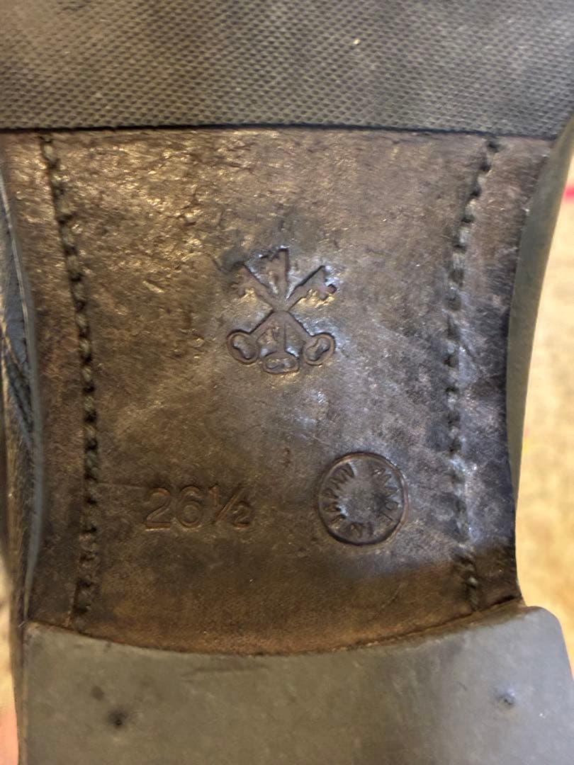 ARTS&SCIENCE アーツ＆サイエンス｜チェルシーブーツ　26ハーフ　黒