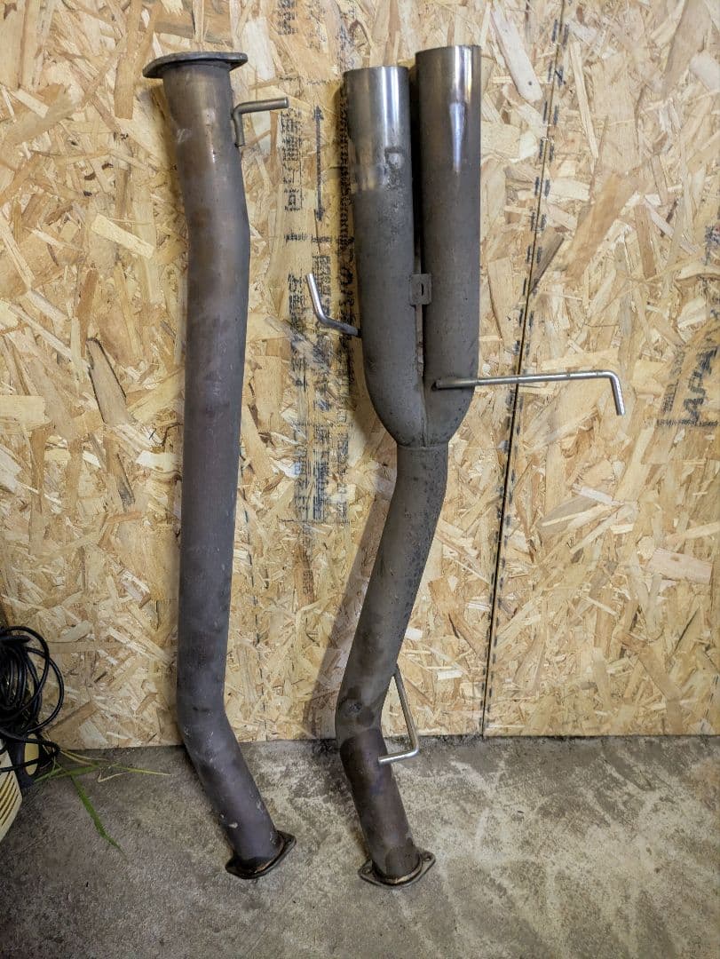 C35 ローレル ターボ用 ストレートマフラー