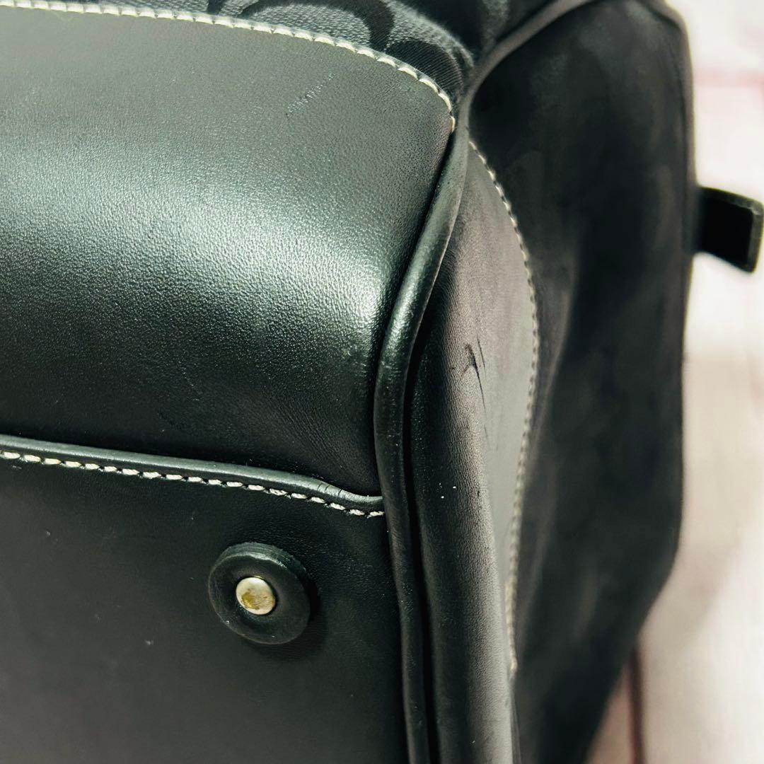 【COACH】 メンズ ボストンバッグ シグネチャー 旅行 2Way 鍵付き