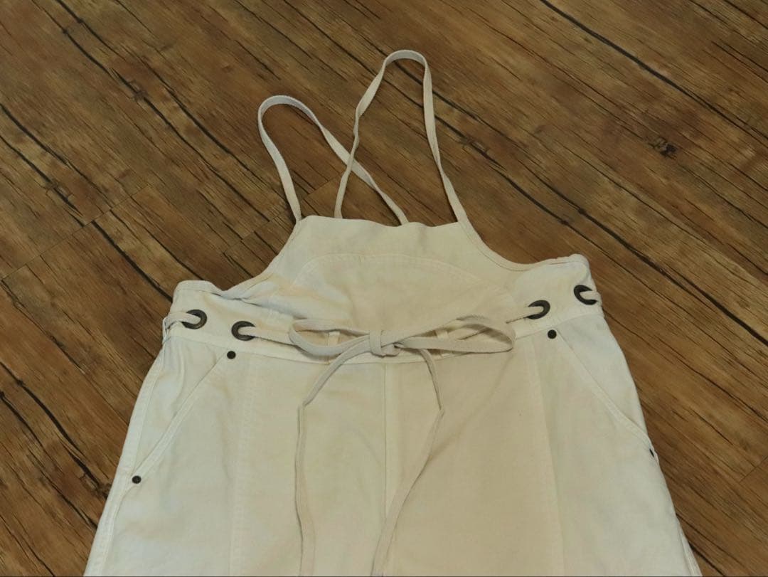 キャピタル　サロペット 白