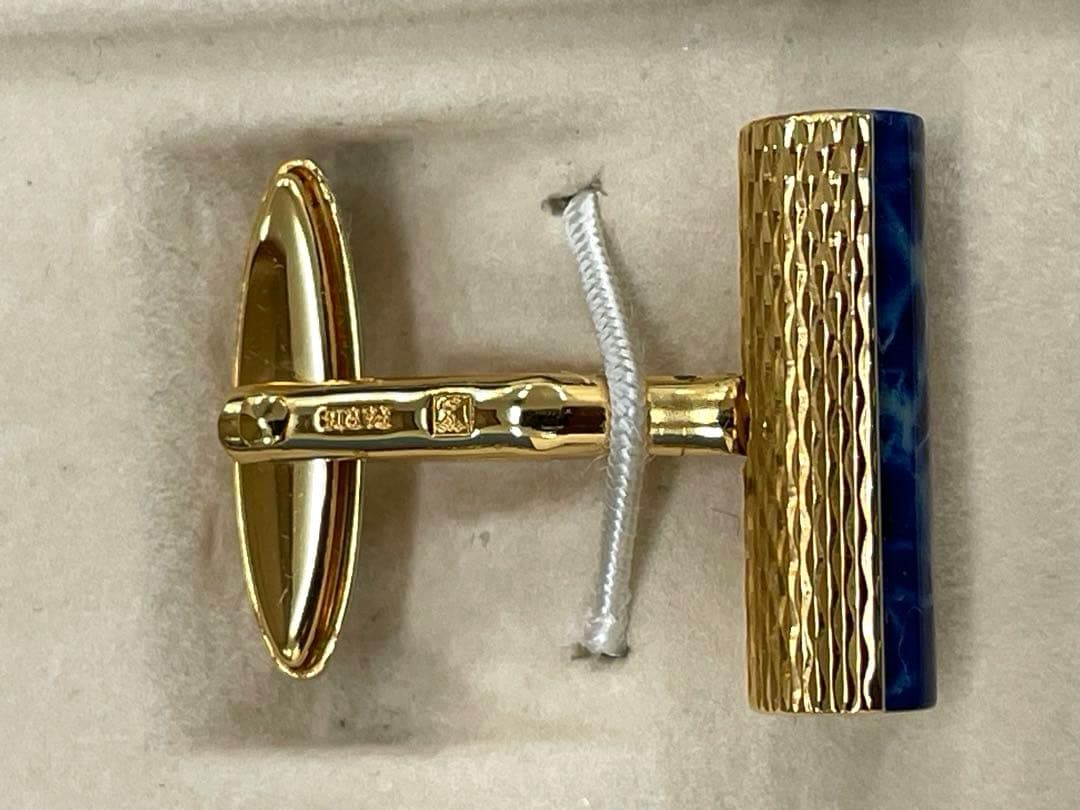 【未使用】S.T. Dupont カフリンクス　ラピスラズリ