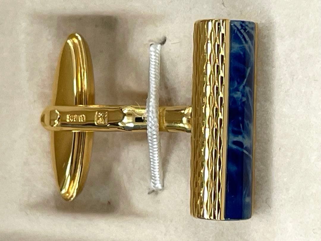 【未使用】S.T. Dupont カフリンクス　ラピスラズリ