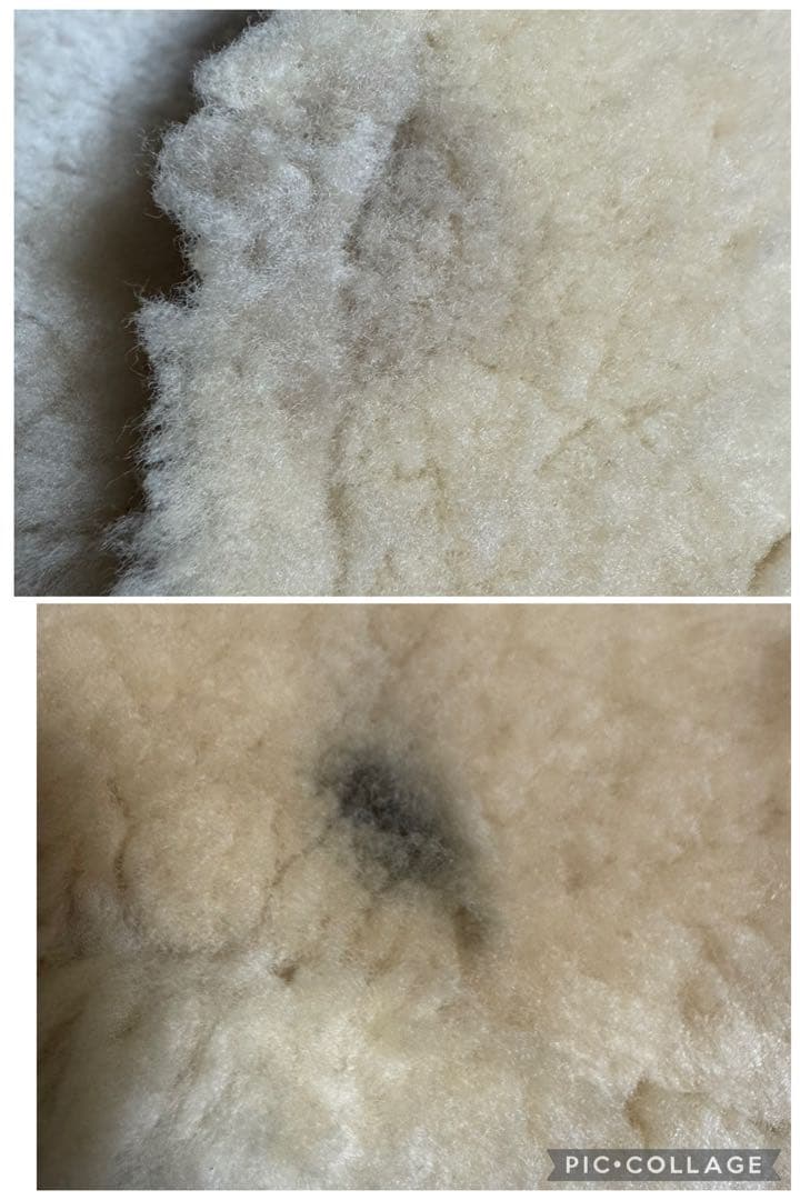 雰囲気抜群 B-3 リアルムートン ボマージャケット ブラウン 本革 Lサイズ