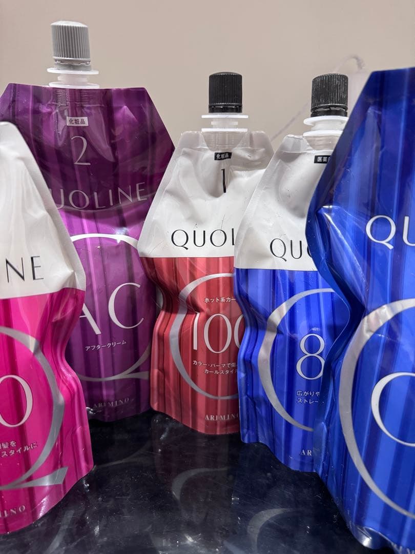 アリミノ　クオラインセット+オキシ　【ほぼ未使用品】