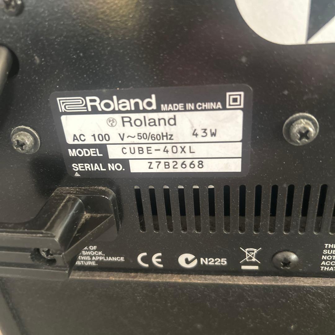 ローランド　ギターアンプ　ベースアンプCUBE-40XL 音響機器