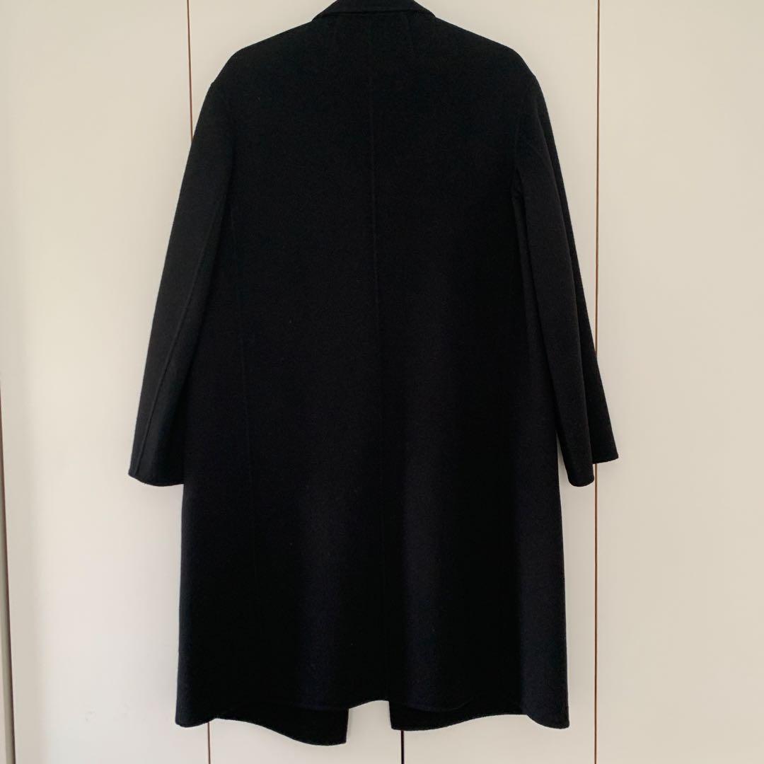 セオリー　ロングコート　ブラック　Pサイズ